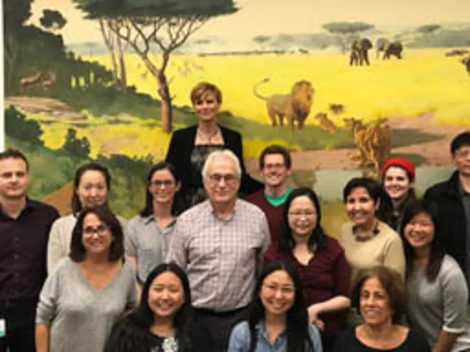 The lab members in December 2018.