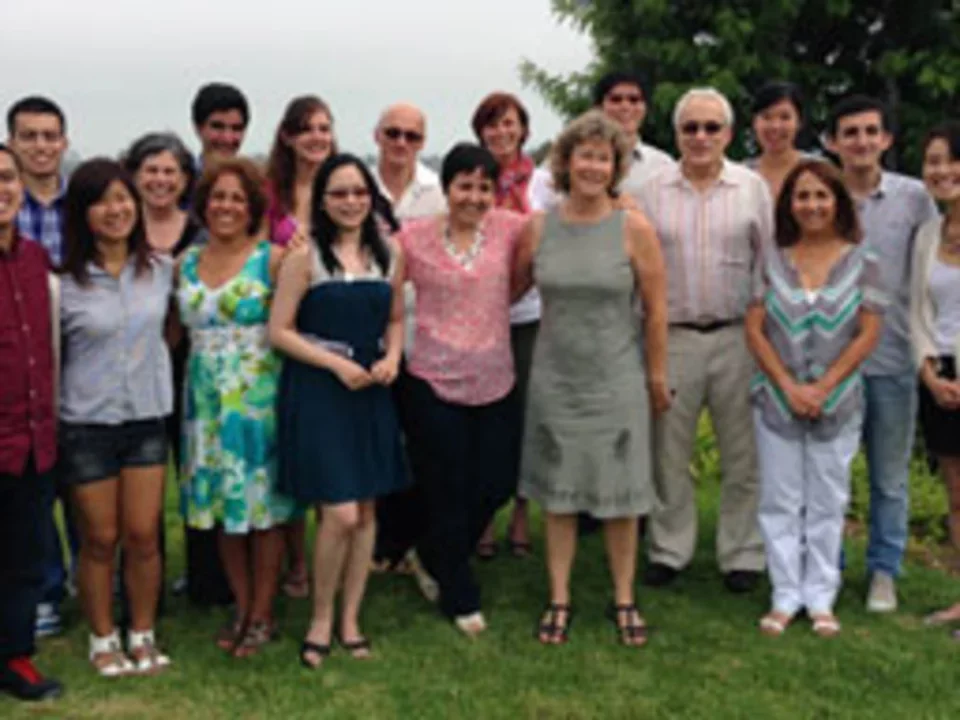 The lab group July 2013.