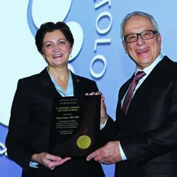 dr tomas ganz received 2014 e donnall thomas award